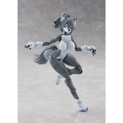 Aoshima Kemopla No.KP-03R Gray Wolf Non-scale Plastic Model Kit Figure