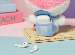 Kakao Friends Golgolz Collaborate Stuffed Plush Doll Keyring Make-up Pouch Bag