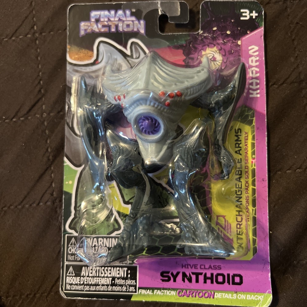 Final Faction Kharn Hive Class SYNTHOID Series 1 Action Figure Toy Unopened Pk.