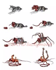 NECA 04905 Weird Variation Dog Accessory package 7 “Action Figure In Stock NEW