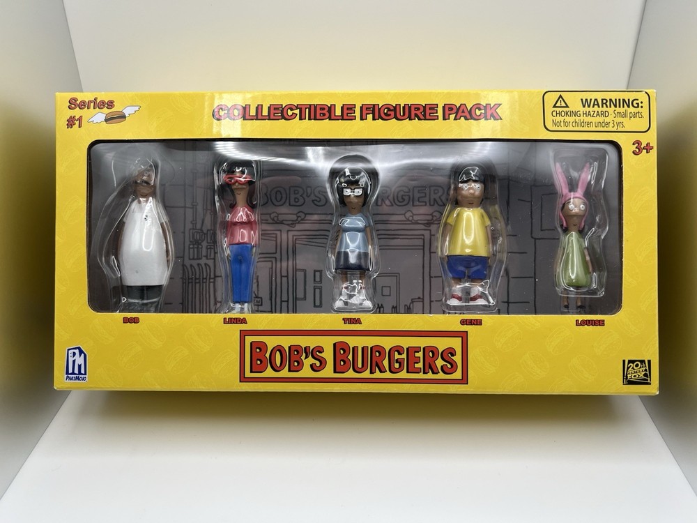 Bob’s Burgers Collectible Figure Pack Series 1, 5 Figures