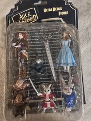 Medicom Disney Alice In Wonderland Ultra Detail Figure Set 7pc Very RARE