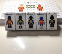 MEDICOM TOY BE@RBRICK Sengoku Busho 100% 2.8 in. Figure 6 bodies set from Japan