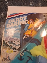 Vintage 1975 Ideal Derry Daring Mountain Climbing Set-BRAND NEW