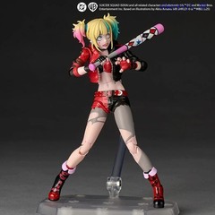Kaiyodo Revoltech Amazing Yamaguchi Harley Quinn Suicide Squad ISEKAI Ver Gift
