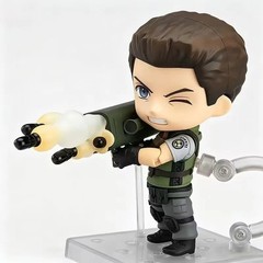 Anime Resident Evil Chris Game Redfield Toys Action Figure Collection Model Gift