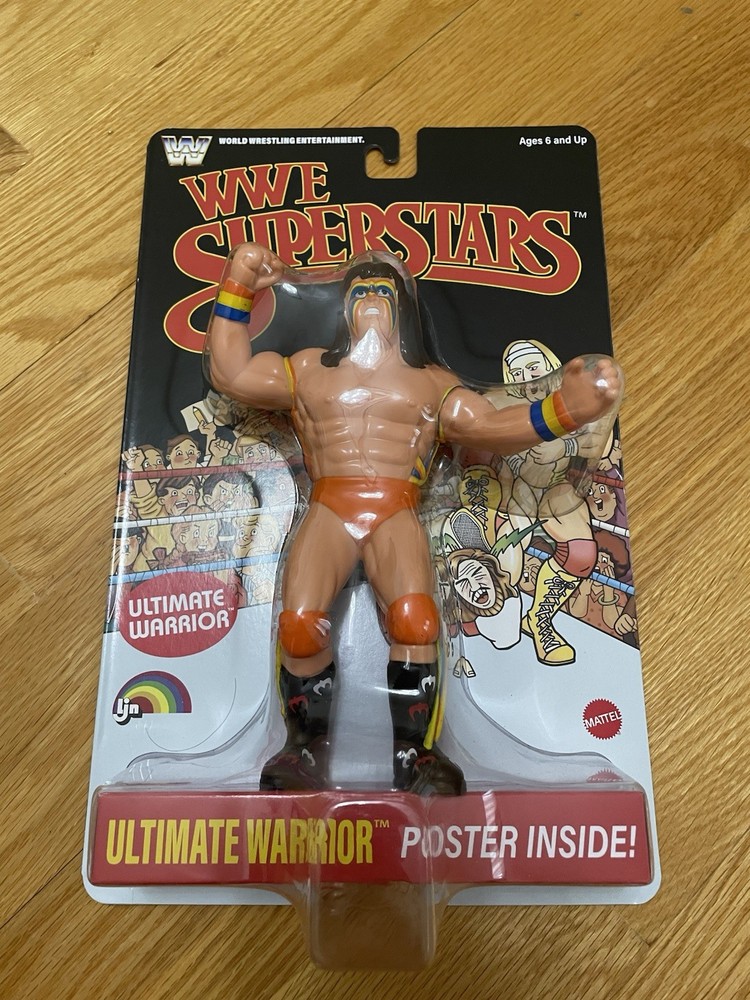 2026 WWE LJN Superstars ULTIMATE WARRIOR Chase BLACK CARD – IN HAND