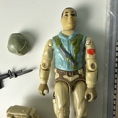 GI Joe Airborne 1983 v1 *100% COMPLETE w/File Card, Near Mint!* Vintage ARAH