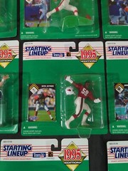 1995 Starting Lineup NFL Lot Of 19 Rare Michael Dean Perry, Warren Moon See Pics