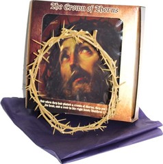 Crown of Thorns/Authentic Crown of Thorns from The Holy Land – in Gift Box