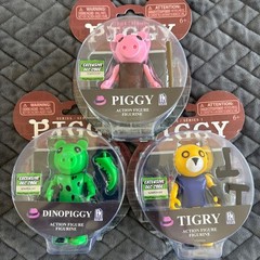 Roblox Series 1 Action Figure Lot Piggy DinoPiggy Tigry PhatMojo DLC New
