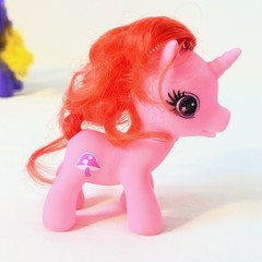 My Little Pony Unicorn Lot of 8 Various Sizes 1 – 5” , 3- 4” And 4 – 3”