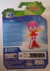 Sonic the Hedgehog 35th Anniversary Amy 2.5 Inch Figure New in Pack In Stock
