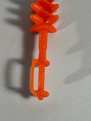 Vintage 1985 MOTU Spikor ORANGE BATTLE CLUB MACE WEAPON Masters of the Universe