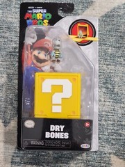 Jakks Pacific Super Mario Bros Movie Dry Bones 1.25 in Mini Figure BRAND NEW