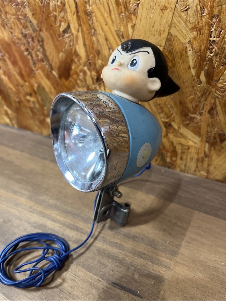 1970’s Vintage Astro Boy 鉄腕アトムbicycle Tezuka Osamu Used Bullet-style headlight