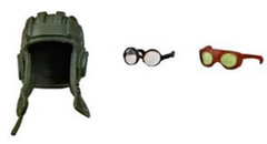 GI Joe Classified ZANYA HELMET GOGGLES Female Custom Fodder Marvel Legends