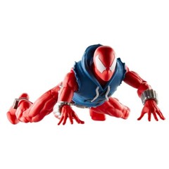 6″ SCARLET SPIDER figure SPIDER-MAN clone MARVEL LEGENDS ben reilly RETRO CARD