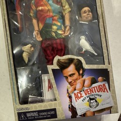 Neca 🦜 ACE VENTURE🐒 Pet Detective Jim Carrey Action Figure New In The Box!!