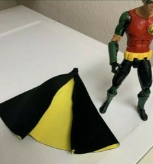 Custom Robin Wired Cape Mcfarlane DC Multiverse Batman 1/12 Animated NOT FIGURE