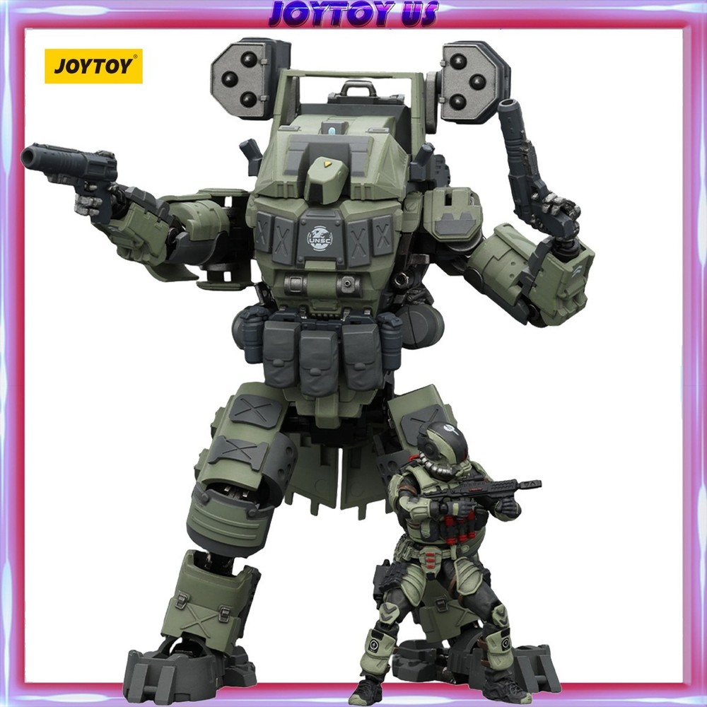 JOYTOY Dark Source 1/25 APOC Series Iron Assault Fire Support Mech & Marco 2PCS
