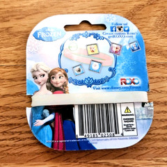 Disney Frozen Movie Characters Charm Bracelet 5 Interchangeable Charms Brand New
