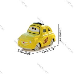 2-Pack Set Cars Movie – Guido & Luigi Business Partner and Best Friend Alloy Car