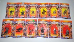 1988 Original WILLOW Lot, Set 12 Character 3″ Action Figures On Card Brand New