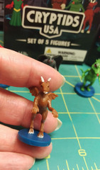New Cryptids USA set of 5 figures by Archie McPhee Bigfoot, Mothman, and more!