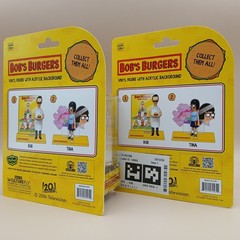 Bob’s Burgers Fly Guys Figures Lot Bob & Tina CultureFly New Sealed Set