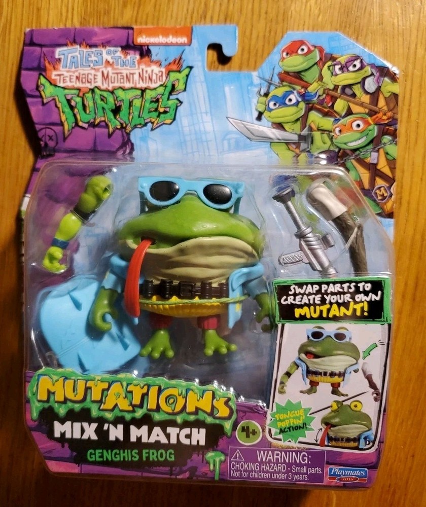 Tale Of The Teenage Mutant Ninja Turtles Mutations Genghis Frog TMNT Mix N Match