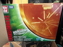 Transformers War For Cybertron Kingdom Golden Disk Autobot Jackpot & Sights NSIB