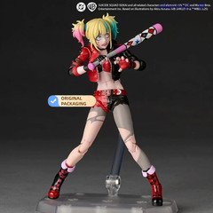 Kaiyodo Revoltech Amazing Yamaguchi Harley Quinn Isekai Ver. Figure Sealed