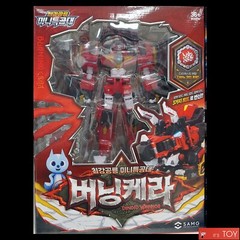 Miniforce Dinoid Warrior BURNING KERA Red Tricera Dino Transforming Robot 2025