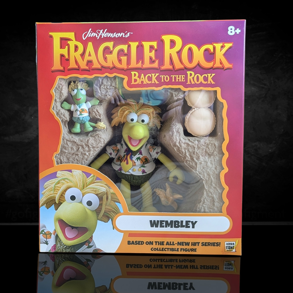 Wembley Fraggle Rock Action Figure Wave 2 Boss Fight Studio GoFigment