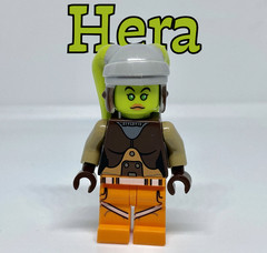 Rebels x6 custom figures – Ezra Hera Zeb Kanan Chopper Sabine – star wars lego