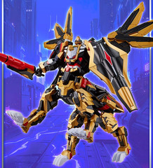 Metal Card Bot W Nightgriffon Transforming Action Figure Jet Plane Robot Toy