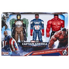 Marvel Avengers Captain America: Brave New World Titan Hero Series Multipack