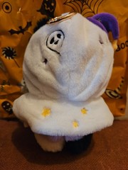 New w/ card box and bag Box Plush Pendant Halloween Lokiki Trick Or Treat Ghost