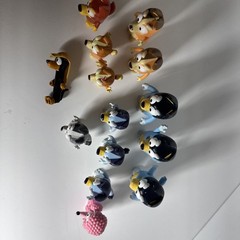 Bluey Action Figure Lot Of 14 Figures