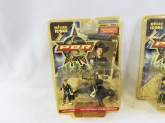 5 PBR Micro Icons Series 1 Professional Bull Riders Collectible Mini Figures