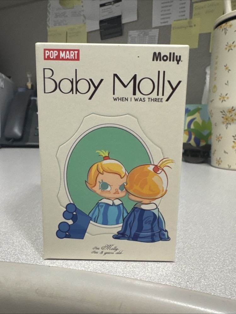POP MART AUTHENTIC Baby Molly When I was Three – FUTURE PIANIST – Opened Box