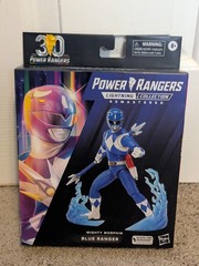 Mighty Morphin Blue Power Ranger 30 Anniversary Lightning Collection Remastered