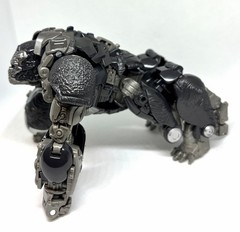 Hasbro Transformers Optimus Primal Transforming Gorilla Action Figure Black Gray