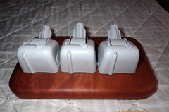 1985 GI Joe USS Flagg Aircraft Carrier Original Cannon Turret Guns -No Barrels-