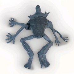 Vintage Lost in Space Blue Alien Action Figure Toy 1998 11 inches