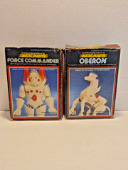 VTG 1977 Mego MICRONAUTS – FORCE COMMANDER and OBERON – Near complete w/boxes