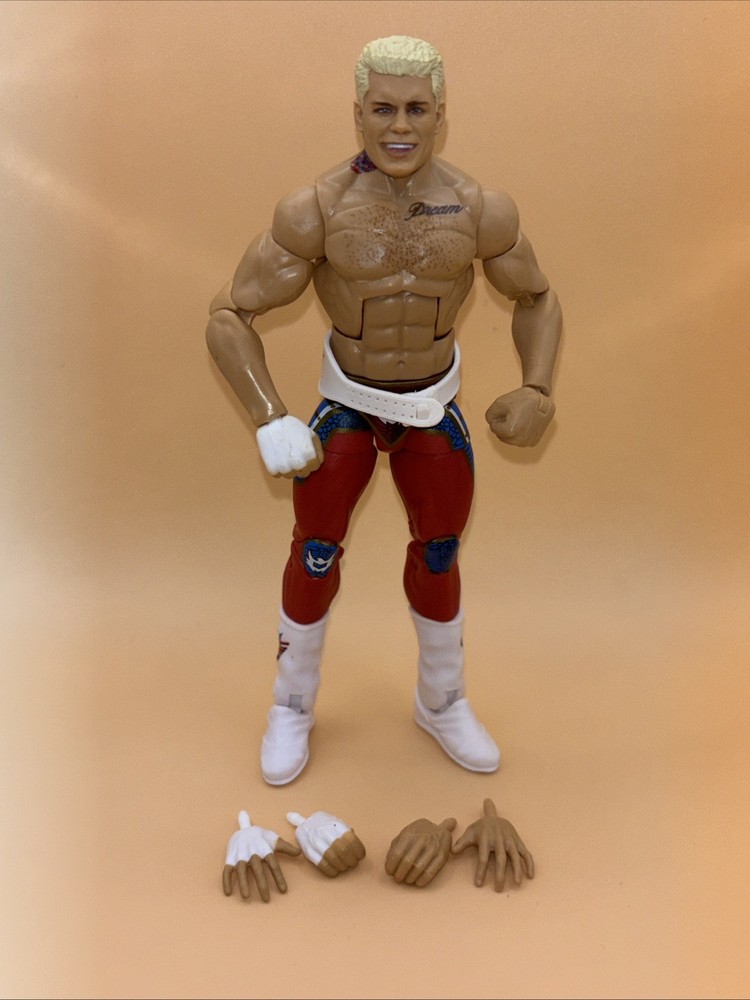 WWE MATTEL ELITE SERIES CODY RHODES WRESTLING FIGURE RARE WWF WCW