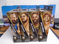 WWE Complete Set of 4 Elite legends 32 figures wih Dory Funk Jr BAF In Hand