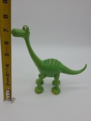 Disney Pixar The Good Dinosaur Arlo Green Toy 7.5” Figure Articulated By TOMY